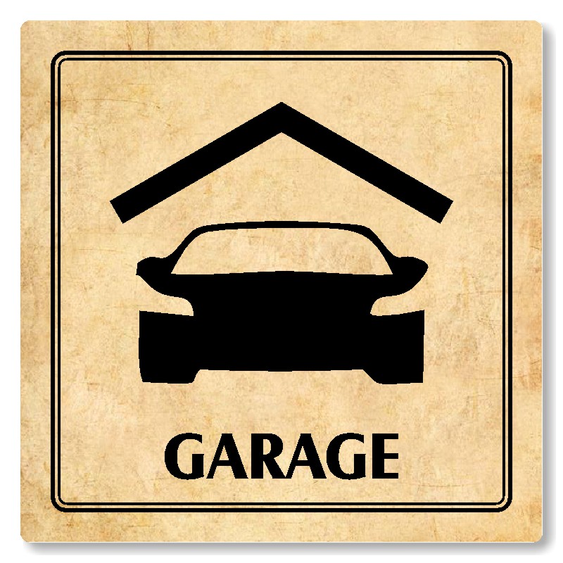 Garage, 100x100mm, pergamen, Utah